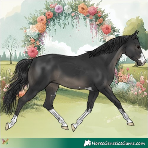 Horse Color:Black 