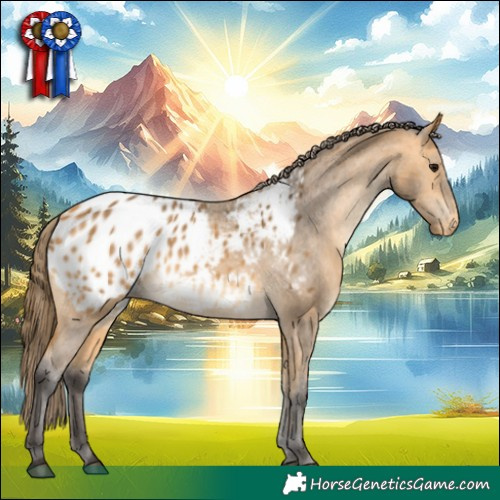 Horse Color:Buckskin Appaloosa 