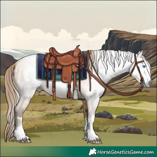 Horse Color:Gray Buckskin Pearl 