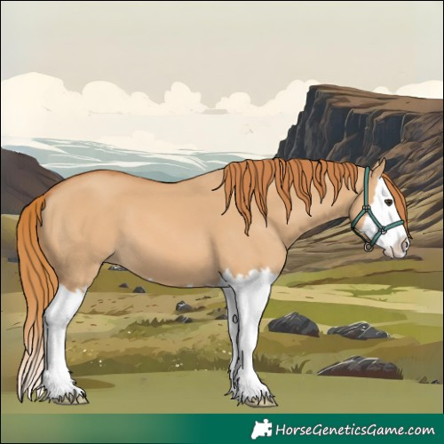 Horse Color:Red Dun Splash