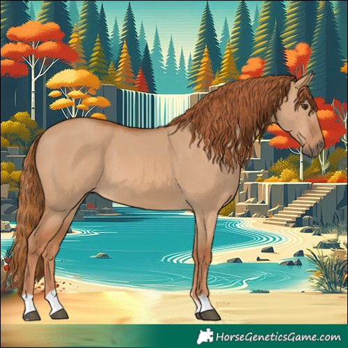Horse Color:Red Dun 