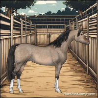 Horse Color:Brown Dun 