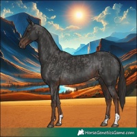 Horse Color:Liver Chestnut Appaloosa  and Liver Chestnut 