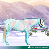 Horse Color:Thunderstruck Buckskin Pearl Splash Tobiano 