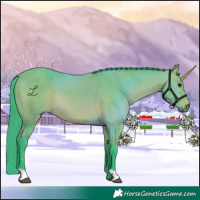 Horse Color:Watercolor Bay 