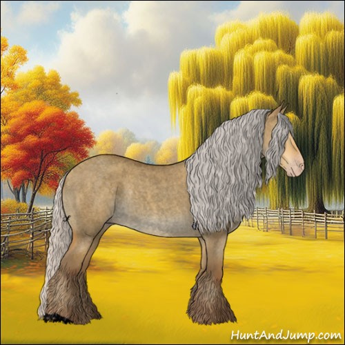 Horse Color:Void Silver Sable Cream Champagne Roan Dun 