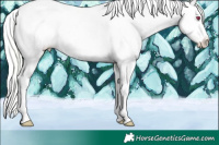 Horse Color:Plaid  Liver Chestnut Chinchilla Ice Splash Tobiano Blanket 