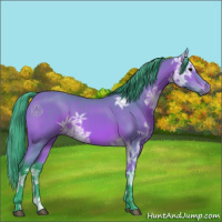 Horse Color:Watercolor Bay Ice 