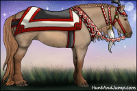 Horse Color:Red Dun Roan 