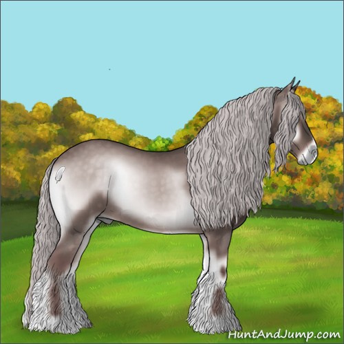 Horse Color:Platinum Chocolate Silver Buckskin Onyx 