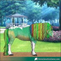 Horse Color:Painted Watercolor White Spotted Brown Tobiano 