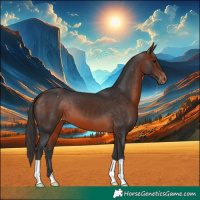 Horse Color:Brown Varnish