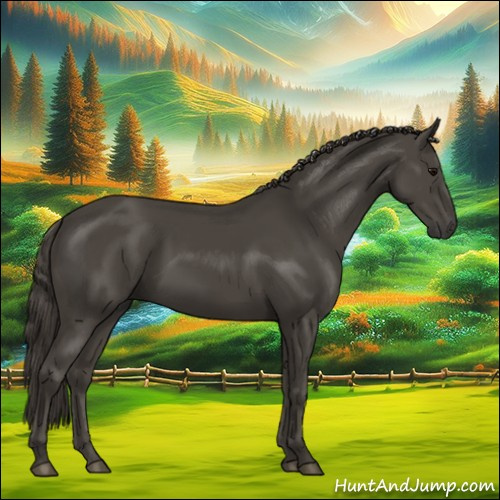 Horse Color:Smoky Black