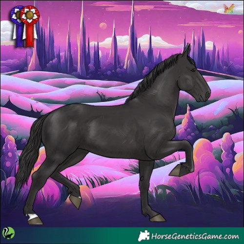 Horse Color:Smoky Black 