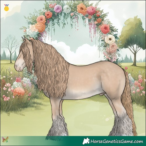 Horse Color:Smoky Creme 
