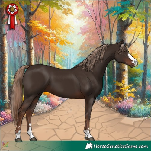 Horse Color:Liver Chestnut 