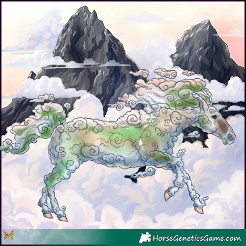 Horse Color:Red Onyx Tobiano 