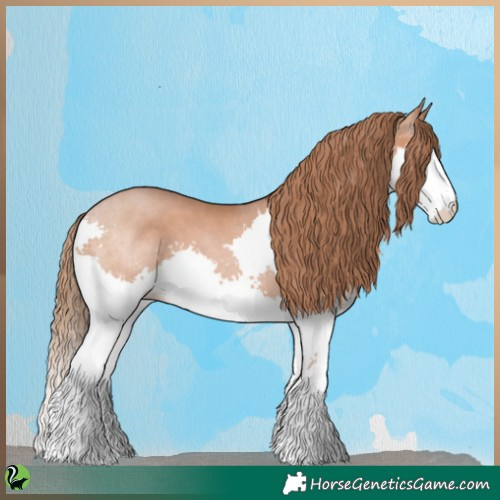 Horse Color:Bay Pearl Splash 