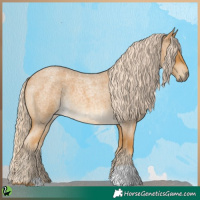 Horse Color:Palomino Roan 