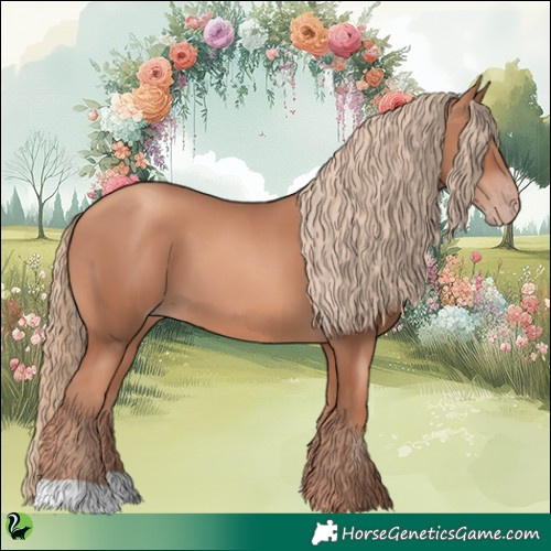 Horse Color:Gold Champagne 