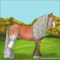 Horse Color:Watercolor White Spotted Silver Buckskin 