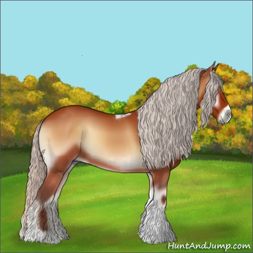 Horse Color:Silver Bay Onyx Tobiano 