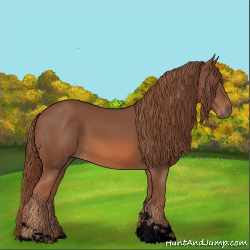 Horse Color:Void Chestnut Tobiano