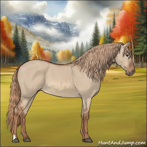 Horse Color:Red Dun 