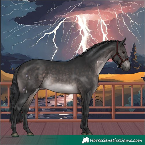 Horse Color:Platinum Brown