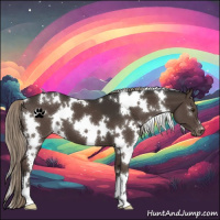 Horse Color:White Spotted Liver Chestnut Appaloosa 