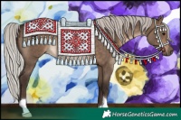 Horse Color:Silver Brown Dun 