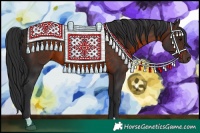 Horse Color:Brown 