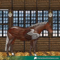 Horse Color:Silver Brown 