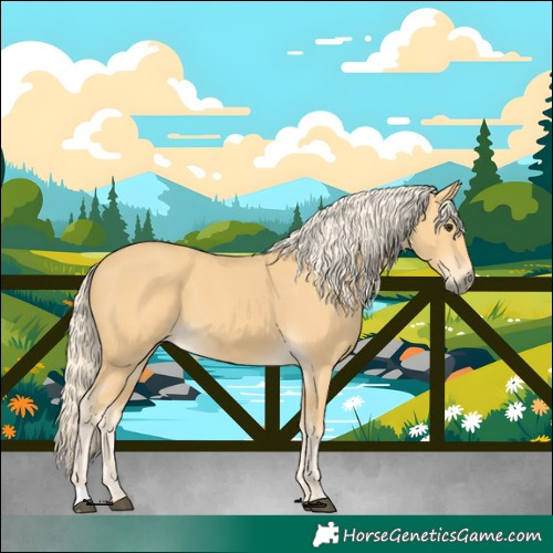 Horse Color:Palomino 