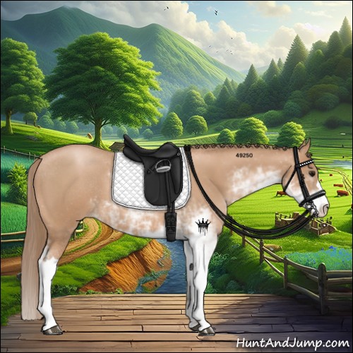 Horse Color:Black Pearl Sabino