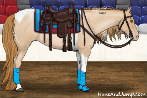 Horse Color:Red Roan Pearl Tobiano 