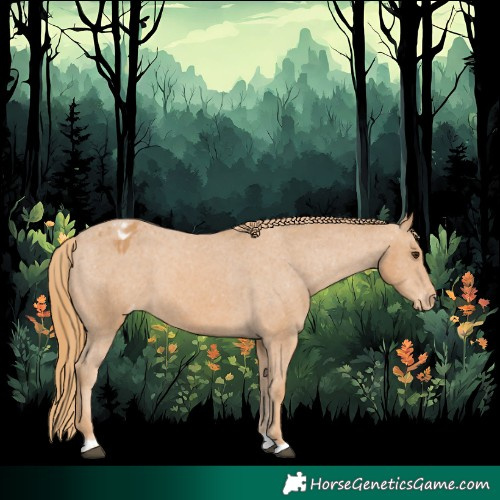 Horse Color:Chestnut Appaloosa 