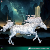 Horse Color:Gray Painted Chestnut 