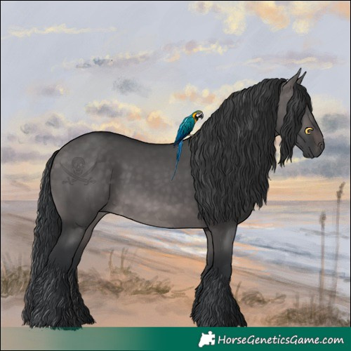 Horse Color:Platinum Brown Dun 
