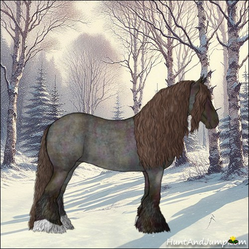 Horse Color:Midnight Classic Champagne Ice Roan 