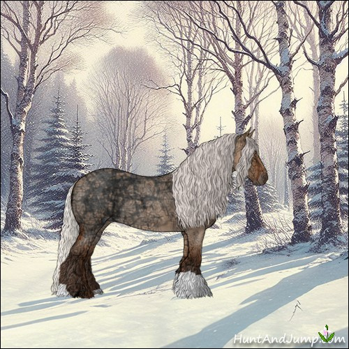 Horse Color:Silver Bay Ice Roan Dun