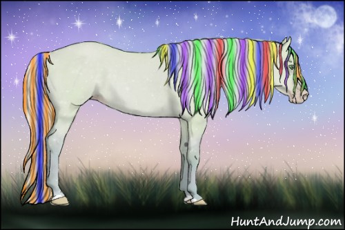 Horse Color:Painted Watercolor Silver Sable Cream Champagne Dun 