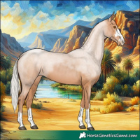 Horse Color:Silver Black Pearl 