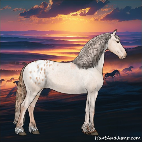 Horse Color:Red Dun Appaloosa 
