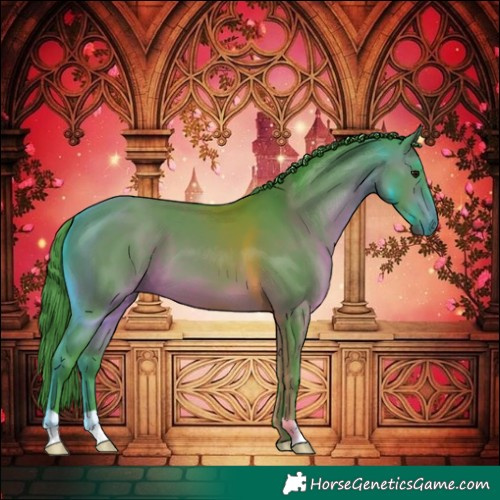 Horse Color:Watercolor Brown 