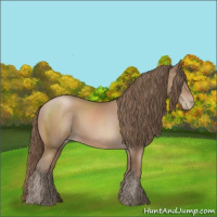 Horse Color:Black Pearl 