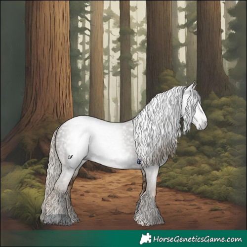Horse Color:Gray Void Chocolate Palomino Roan Pearl Appaloosa 