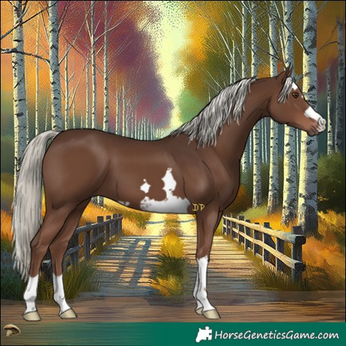 Horse Color:Liver Chestnut Mushroom 