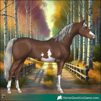Horse Color:Liver Chestnut Mushroom 