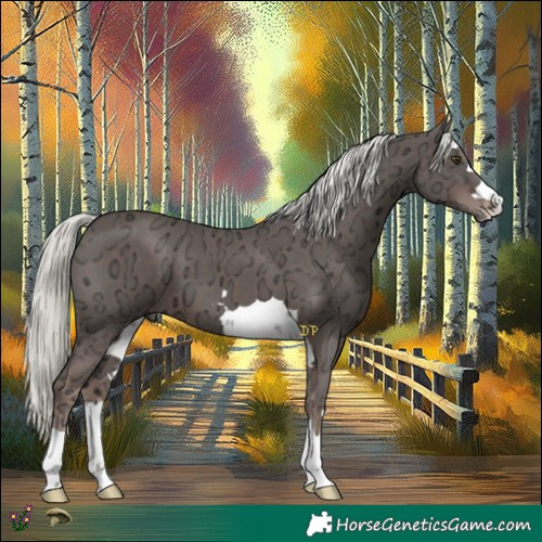 Horse Color:Liver Chestnut Ice Mushroom 